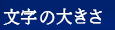 文字の大きさ